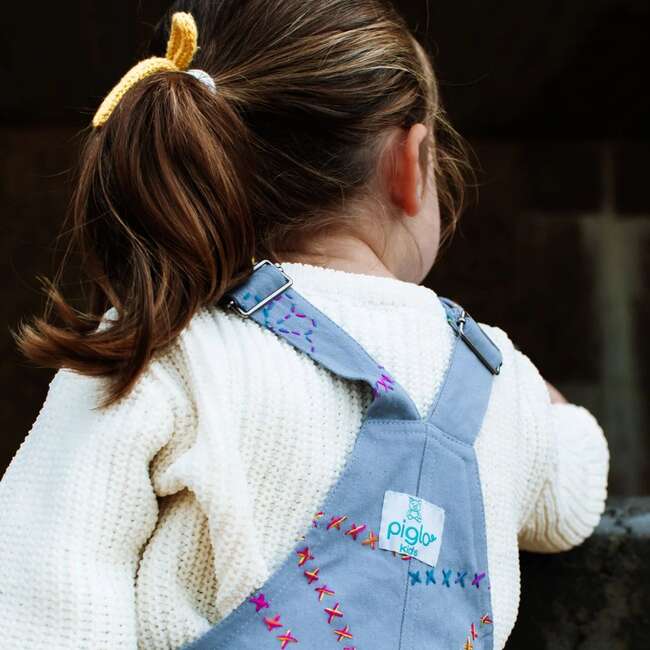 Denim Blue Color Jardin Overall - Overalls - 3