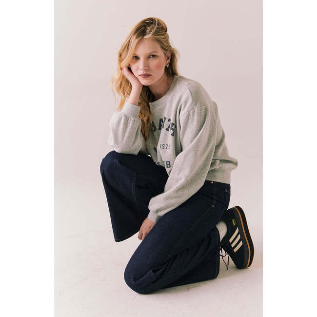 St. Barth Yacht Club Pullover, Heather Gray
