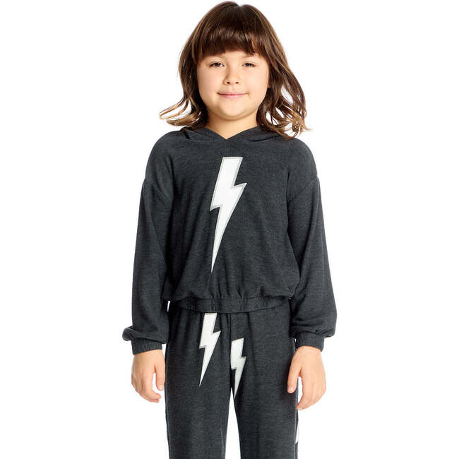 Glitter Bolt Hoodie