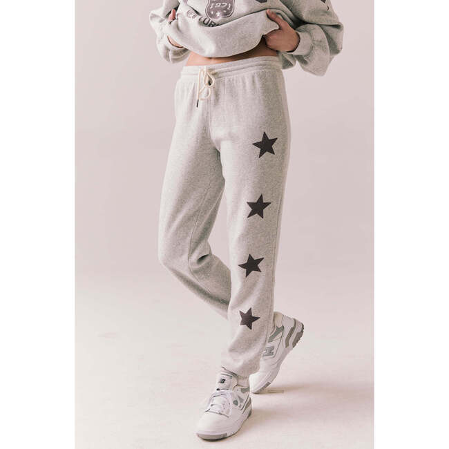 NYC Stars Joggers, Heather Grey - Sweatpants - 2