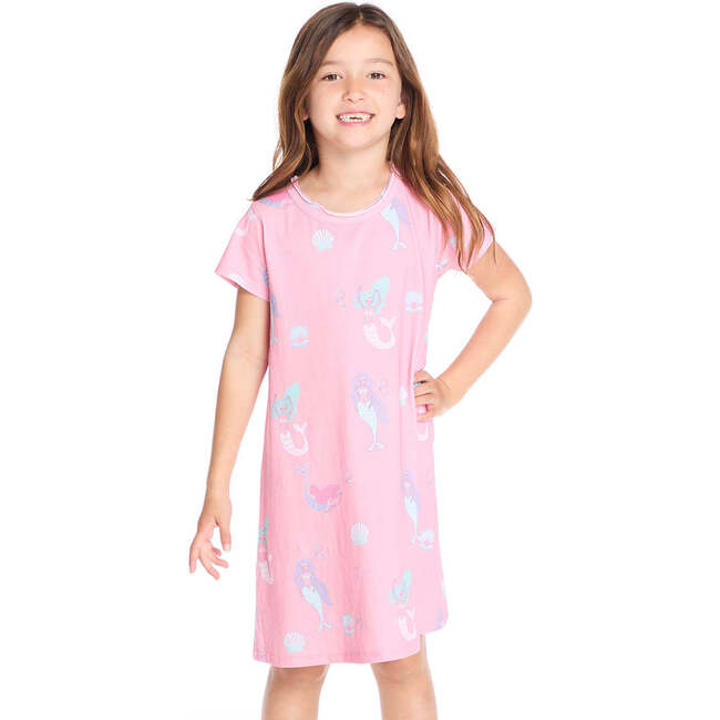 Mermaid Shells Shirt Dress