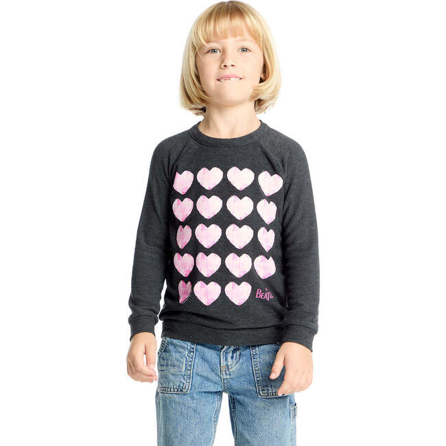 The Beatles Love Hearts Long Sleeve