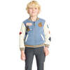 Allan Steel Blue & Stonewash Bomber - Jackets - 1 - thumbnail
