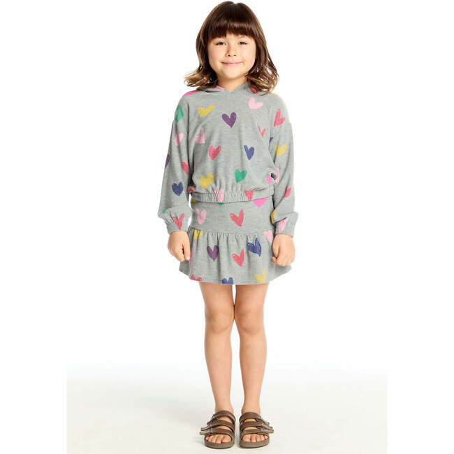 Rainbow Hearts Skirt