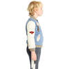 Allan Steel Blue & Stonewash Bomber - Jackets - 3