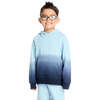 Long Sleeve Malibu Blue Ombre Hoodie - Sweatshirts - 1 - thumbnail