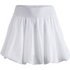 Women's Serena Layered Tennis Bubble Skirt, Optic White - Skirts - 1 - thumbnail