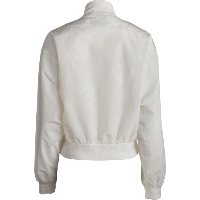 Women's Steffi High-Neck Zipped Shell Jacket, Optic White