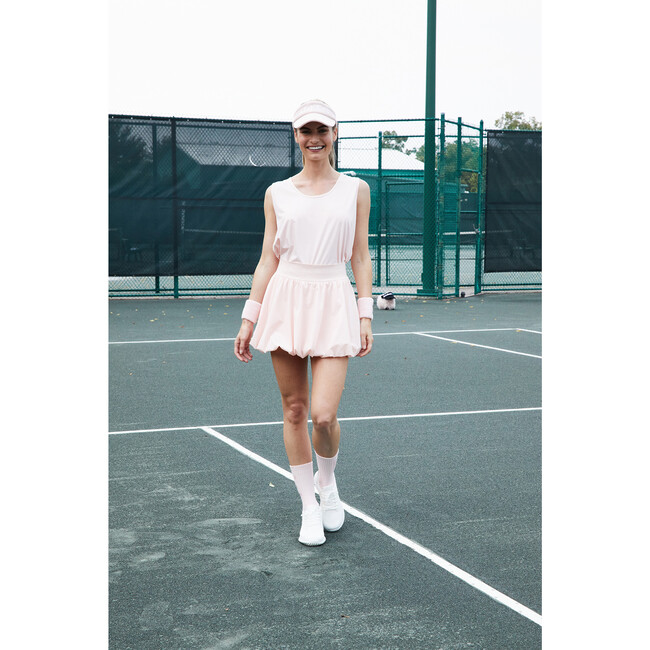 Women's Serena Layered Tennis Bubble Skirt, Pale Pink - Skirts - 3