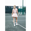 Women's Serena Layered Tennis Bubble Skirt, Pale Pink - Skirts - 4