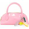 Sporty Charm Top Handle Bag, Pink - Bags - 1 - thumbnail