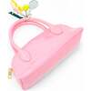 Sporty Charm Top Handle Bag, Pink - Bags - 4