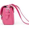 Saddle Stud Kids Handbag, Hot Pink - Bags - 2