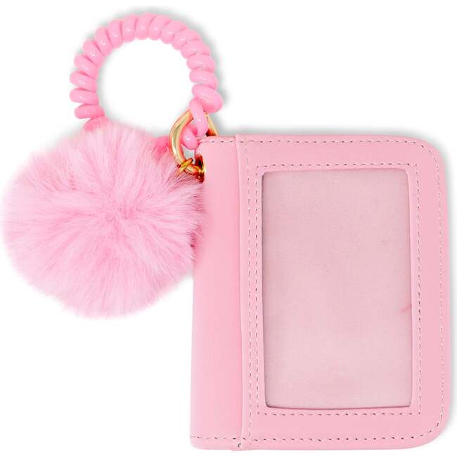 Pom Pom Pop ID Wallet, Pink