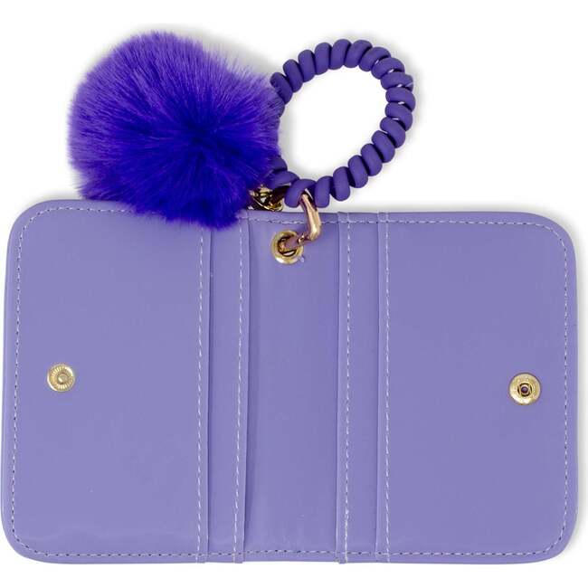Pom Pom Pop ID Wallet, Purple - Bags - 2