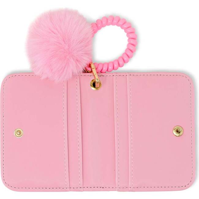 Pom Pom Pop ID Wallet, Pink - Bags - 2