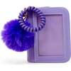 Pom Pom Pop ID Wallet, Purple - Bags - 3