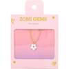 Pink Soccer Ball Necklace - Necklaces - 2