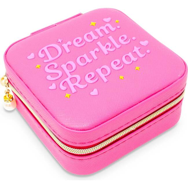 Inspirational Jewelry Box, Hot Pink