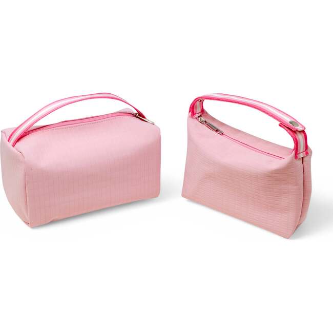 Girl's Makeup Travel Bag Set, Pink