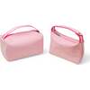 Girl's Makeup Travel Bag Set, Pink - Make-up Bags - 1 - thumbnail