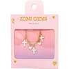Cross & Heart Charm Necklace - Necklaces - 2