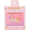 "Dance" Pink Bead Necklace - Necklaces - 2