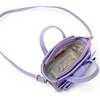 Big Bow Baguette Handbag, Purple - Bags - 4 - thumbnail