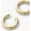 1" Perfect Hoops, Gold - Earrings - 3 - thumbnail