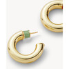 .75" Perfect Hoops, Gold - Earrings - 2 - thumbnail