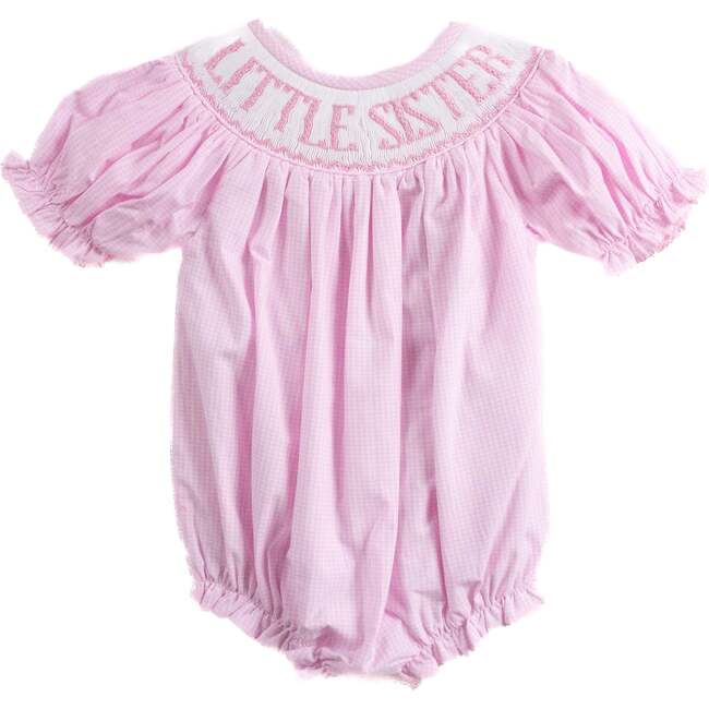 Little Sister Bubble, Pink Gingham