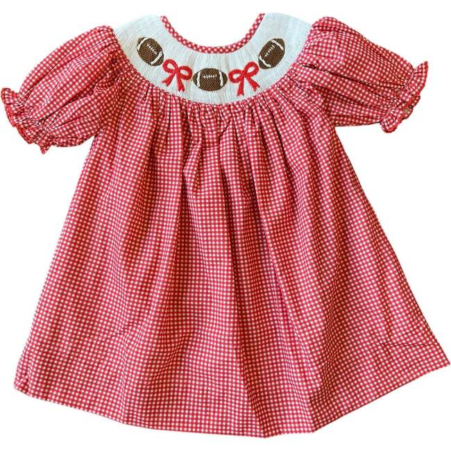 Red Gingham Football, Kate Dress