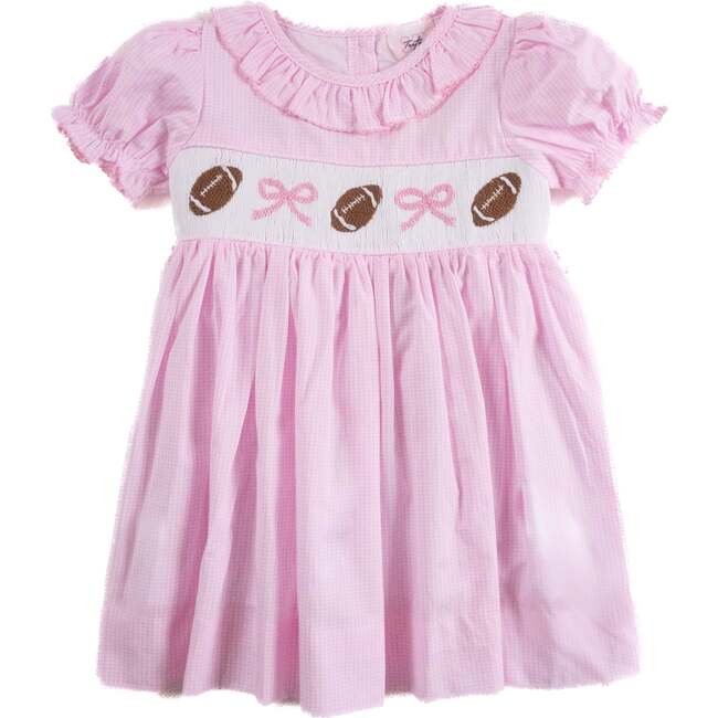 Football Pink Gingham, Katie Dress