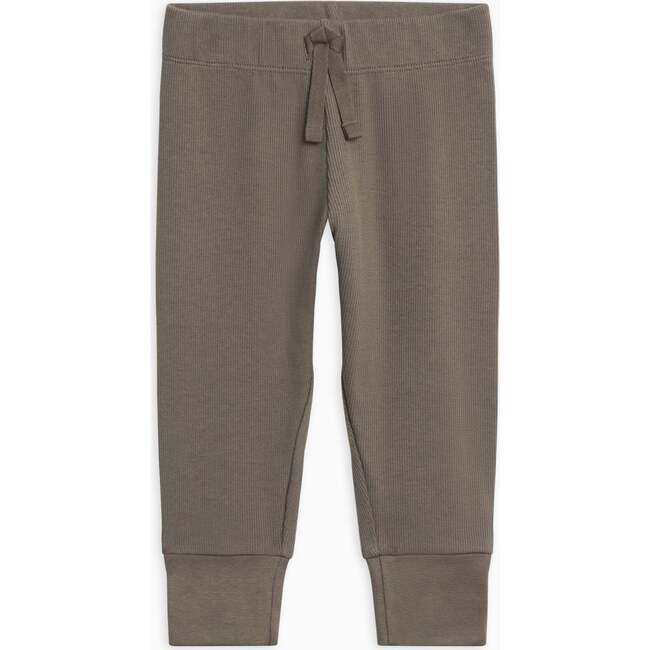 KENDI Charlie Ribbed Joggers Olive