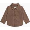 KENDI Berg Flannel Long Sleeve Collared Button Down Shirt Chestnut Plaid - Button Downs - 1 - thumbnail
