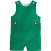 Button Tab John John, Evergreen Corduroy - Rompers - 1 - thumbnail