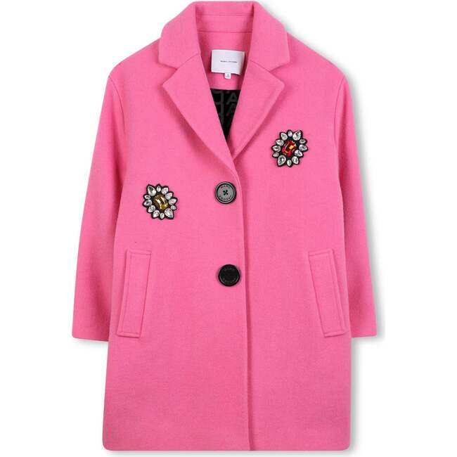 The Charm Collector Coat, Pink
