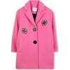 The Charm Collector Coat, Pink - Coats - 1 - thumbnail