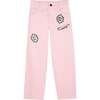 Stylish Trousers, Pink - Pants - 1 - thumbnail