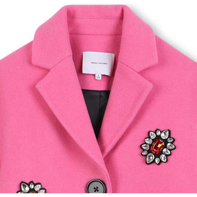 The Charm Collector Coat, Pink - Coats - 3