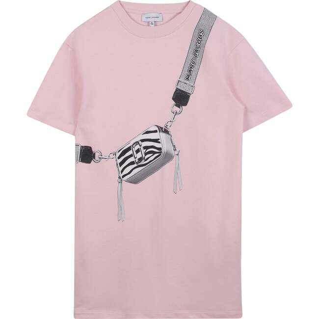 Sweet Dress with Print, Pink