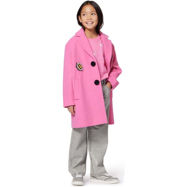 The Charm Collector Coat, Pink - Coats - 4