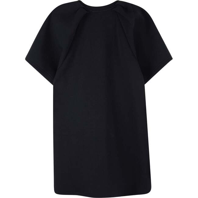 Snapshot Short Dress for Girls, Black