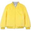 Reversible Jacket, Yellow - Jackets - 1 - thumbnail