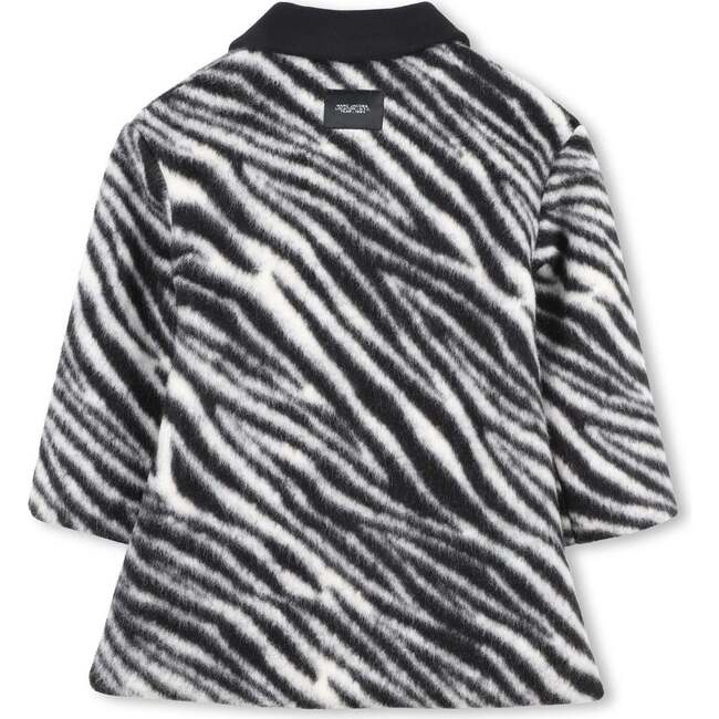 Jacket Acrylic/Wool, Black and White