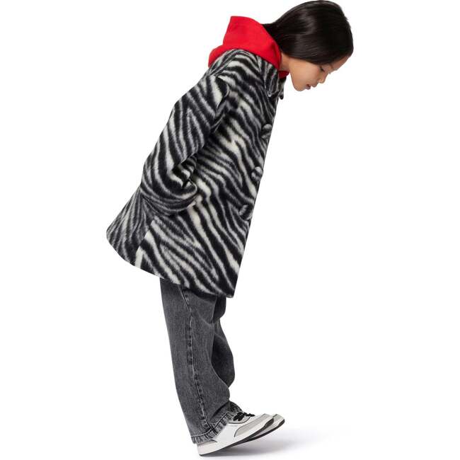 Jacket Acrylic/Wool, Black and White - Jackets - 4