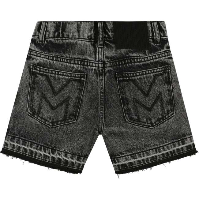 Denim Shorts, Black