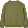 Tiger Logo Sweatshirt, Olive Green - Sweatshirts - 2
