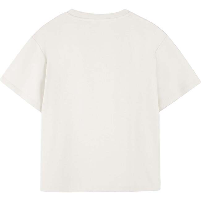 Tiger Logo Short Sleeve T-Shirt, Ivory