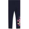 Jersey leggings, Navy - Leggings - 1 - thumbnail